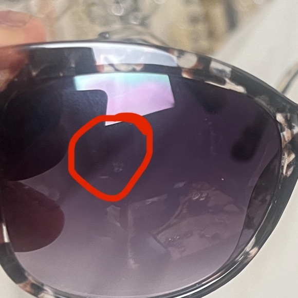 Oscar De La Renta Acetate Tortoise Shell Cat Eye Sunglasses Black - Picture 13 of 17